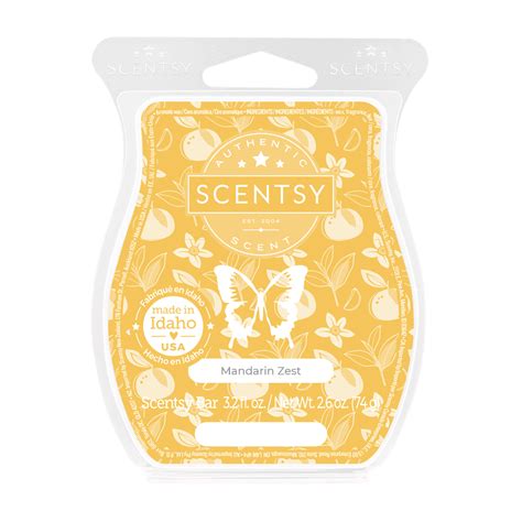 mandarin zest scentsy.